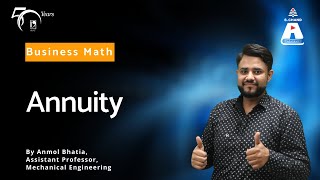 Annuity  Business Math  S Chand Academy [upl. by Swirsky928]