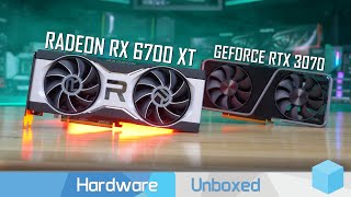 GeForce RTX 3070 vs Radeon RX 6700 XT 50 Game Benchmark [upl. by Nmutua273]