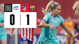 Atlético de Madrid vs FC Barcelona 01  Resumen y goles  Highlights Liga F [upl. by Faber629]