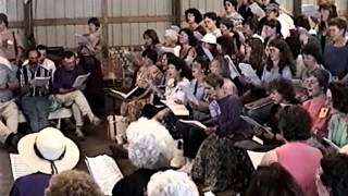 Sacred Harp sing at the 1996 Old Songs Festival [upl. by Atinal]