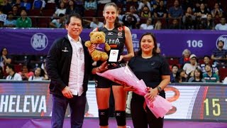 Tatiana Kosheleva  Best Outside Spiker Of FIVB Club World Championship 2016 [upl. by Dorri]