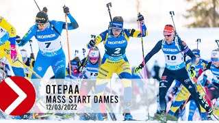 MASS START DAMES  OTEPÄÄ 2022 [upl. by Teteak408]