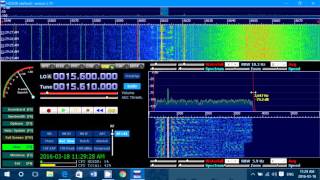 How to change Bandwith in HDSDR to help improve or narrow down signals on Shortwave [upl. by Nosylla]