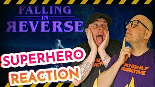 Reaction  Falling in reverse  superhero  We hate the dad [upl. by Denten329]