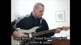 Lepa Brena  Pozeli Srecu Drugima  intro amp solo cover by Johnny035 [upl. by Lazaro]