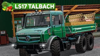 LS17 Talbach 4 Der SpezialUNIMOG am Hof  Landwirtschafts Simulator 2017 [upl. by Burrow]