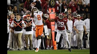 2019 CFP NATIONAL CHAMPIONSHIP  CLEMSON VS ALABAMA HIGHLIGHTS [upl. by Niwrehs170]