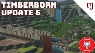 FOLLY COMPLETE AND DROUGHT PROOFING  UPDATE 6  TIMBERBORN  Episode 4 [upl. by Engapmahc]