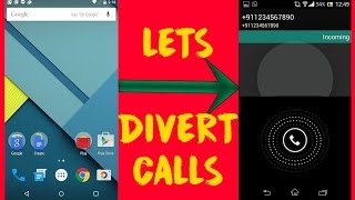 How To Divert Call In Android  VERY EASY [upl. by Dixon]