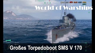 Torpedoboot SMS V107  World of Warships [upl. by Ahusoj]