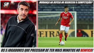 🦅 Benfica 202425 ● Os cinco jogadores que Bruno Lage precisa de dar mais minutos no Benfica 🦅 [upl. by Oderfliw]