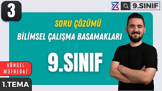 9 SINIF BİYOLOJİ YENİ MÜFREDAT  BİLİMSEL YÖNTEM SORU ÇÖZÜMÜ  MAARİF MODELİ  3 DERS [upl. by Zita]