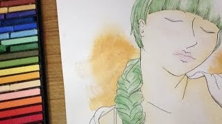 Prismacolor NuPastel quottutorialquot for Skin [upl. by Noll]