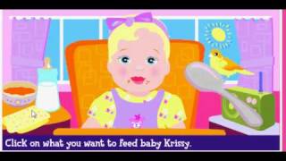 Barbie  Lets Babysit Baby Krissy  Full Gameplay [upl. by Aicak314]