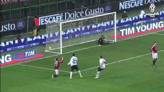 MilanJuventus 12 Tim Cup 08022012 Highlights [upl. by Yeruoc]