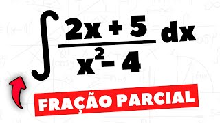 INTEGRAL POR FRAÇÃO PARCIAL 🚨🚨 FÁCIL E RÁPIDO [upl. by Denman]