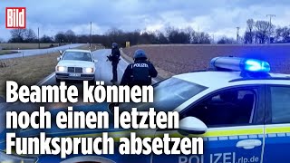 Kusel in RheinlandPfalz Zwei Polizisten bei Verkehrskontrolle erschossen [upl. by Saloma]