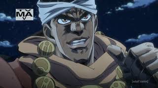 Jojos Bizarre Adventure Stardust Crusaders Avdol Returns English Dub [upl. by Rogozen]