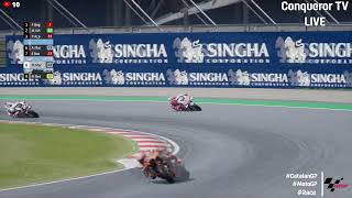 ❗Pecco Bagnaia Vs Jorge Martin❗Race MotoGP Catalunya SolidarityGP [upl. by Electra]