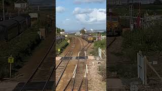 66179  66154 departing Dawlish Warren  Saturday 19 October 2024 [upl. by Scrivenor]