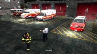 GTAIV LtCaines Fire TrucksCars [upl. by Farman189]