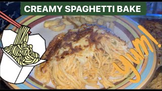 Creamy Spaghetti Bake [upl. by Haldeman]