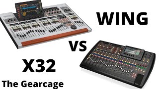 Behringer Wing Vs the Behringer X32 Which Should You Buy [upl. by Yekciv]