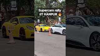 supercars rally iit kanpur techkriti iitkanpur techkriti iit techfest [upl. by Ameerak]