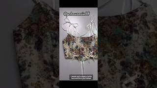 How to make corset top cutting and stitching ideas🪡 corsettop fashion sewing stylis [upl. by Narut356]