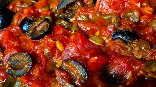 Puttanesca pasta sauce recipe [upl. by Benzel97]