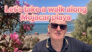 Let’s take a walk along Mojacar playa [upl. by Reyem]