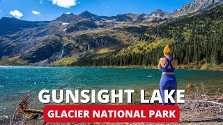 Hiking to Gunsight Lake and Hidden Lake in Glacier National Park [upl. by Aiyotal]