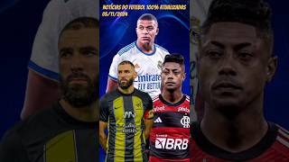 Bruno Henrique investigado pela PF Benzema fala sobre MBAPPÉ [upl. by Ebbie]