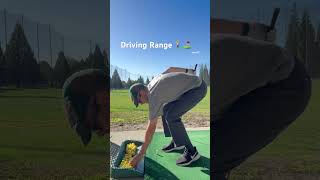 Driving Range 🇨🇦🏌️⛳️☀️ golf drivingrange canada [upl. by Aninep]