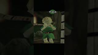 Link Getting High in Ocarina of Time zelda nintendo speedrun [upl. by Binette632]