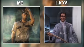 Rick Grimes vs Patrick Bateman Remake  After Effects  Aight Motion [upl. by Airun]