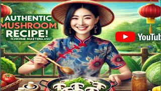 Li Zehn Authentic Mushroom Recipe  Traditional Chinese Cookingasmrfood chinesefood cookingvideo [upl. by Aitret]