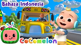 Roda Bis  Versi Sekolah  CoComelon Bahasa Indonesia  Lagu Anak Anak  Nursery Rhymes [upl. by Newfeld727]