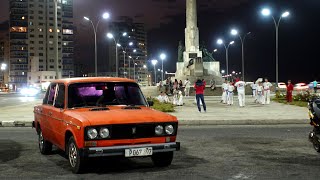 Soviet cars in Cuba  Советские автомобили на Кубе [upl. by Ardnikat]