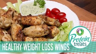 How to Make Healthy Chicken Wings  Protein Treats by Nutracelle [upl. by Assirat]