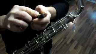 Ligature  Abrazadera Bambu Sax Alto [upl. by Aimahs]