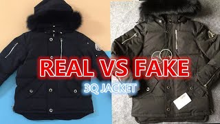 REAL VS FAKE MOOSE KNUCKLES 3Q JACKET from Suplook [upl. by Pasahow222]