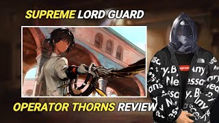 Should You Get And Build Thorns  Operator Thorns Review Arknights [upl. by Hareenum]