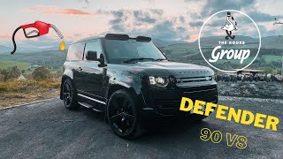 NEW 2022 Land Rover Defender 90 V8 Review  525 BHP [upl. by Marlen]