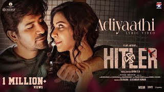 Adiyaathi Video Song  Hitler  Vijay Antony  Gautham Vasudev Menon  Dana SA  Vivek  Mervin [upl. by Naitsyrk]