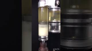 Shock absorber cavitation 😱 suspension suspensionrepair cavitation [upl. by Nylevol339]