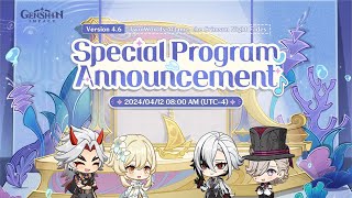 46 BANNER UPDATES AND REWARDS LIVESTREAM THIS FRIDAY  Genshin Impact [upl. by Aizahs]