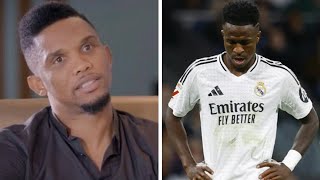 Etoo BALLON DOR RODRI  VINICIUS A ETE VICTIME DE RACSME COMME MOI ET DROGBA A LEPOQUE [upl. by Sigler]