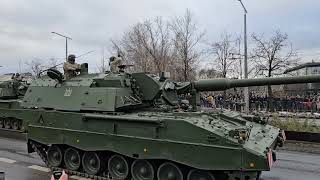 Military Parade March in Vilnius Lithuania 2023 [upl. by Primavera]