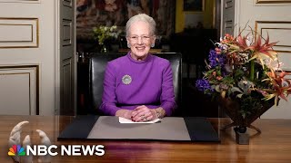 Denmark’s Queen Margrethe II announces she will abdicate the throne [upl. by Endo]